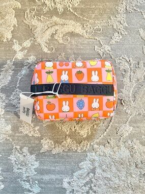 BAGGU x Miffy Puffy Lunch Bag - Checkered Fruit Miffy (UO Exclusive)